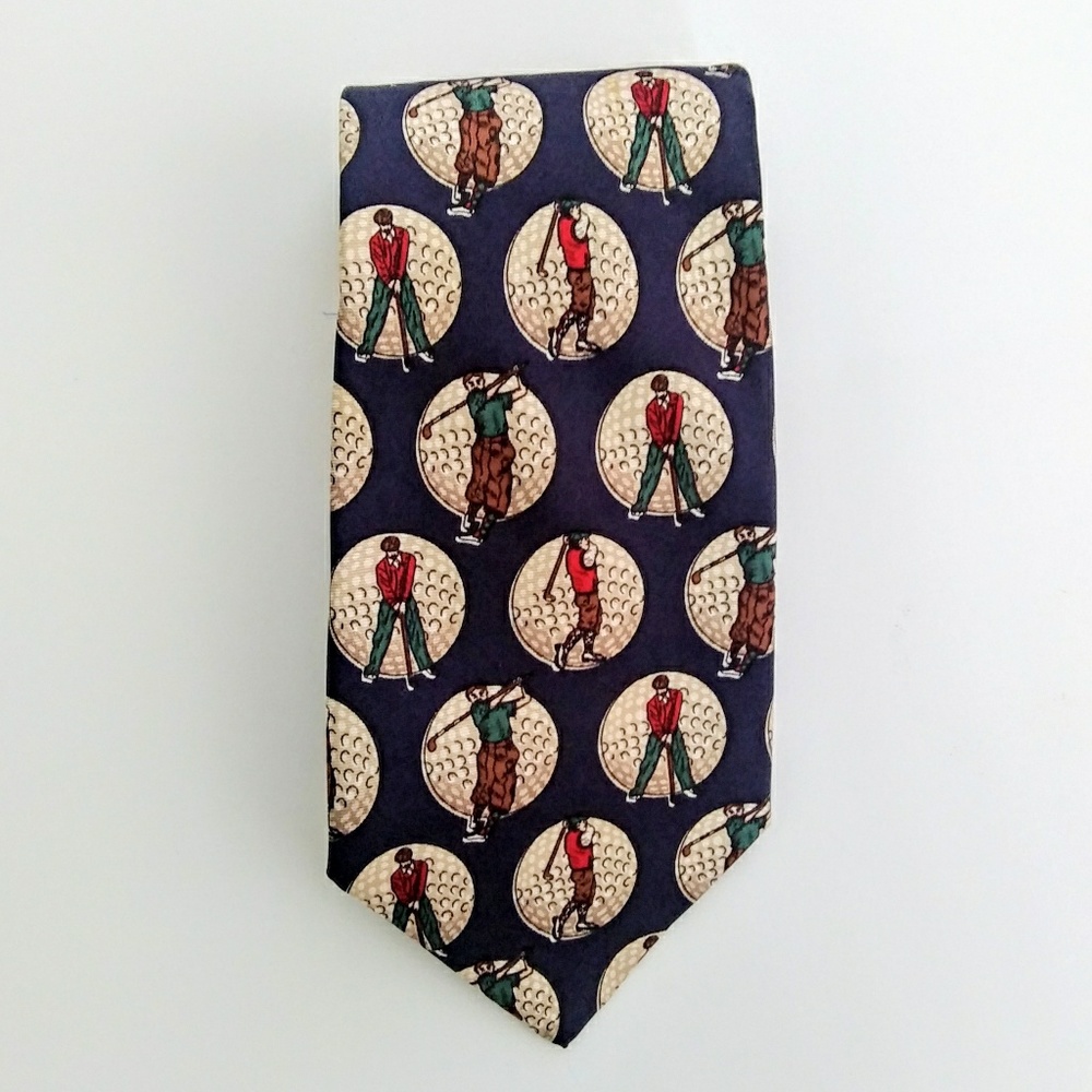 HARKEN LTD. Golf Theme 59" Necktie